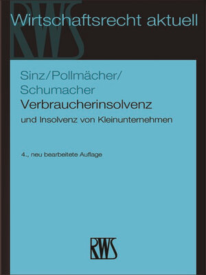 cover image of Verbraucherinsolvenz